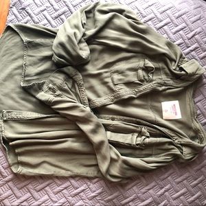 Army green jacket